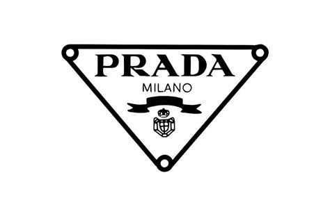 oryginalny napis prada|Prada logo.